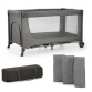 Kinderkraft Travel bed 2in1 JOY 2 dark grey