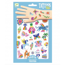 Djeco Tatoveringer, regnbuer