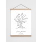 Tree of Life poster - Baptism / naming ceremony