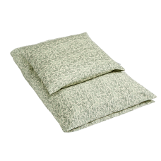 Bed linen, Laurel Leaf, green (junior)