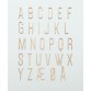 Wooden letters - the alphabet (28 pcs)