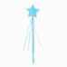 Fairy stick, glitter star - silver