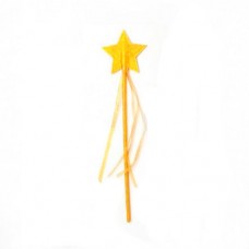 Fairy stick, glitter star - gold