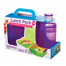 Lunch box set, purple
