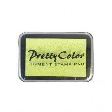 Large stamp pad, neon yellow