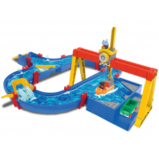 AquaPlay waterway - Container port with 37 parts