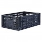 Folding crate, navy - Maxi