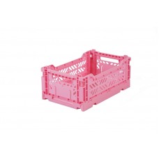 Folding crate, baby pink - Mini