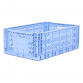 Folding crate, baby blue - Maxi