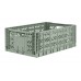 Folding crate, almond green - Maxi