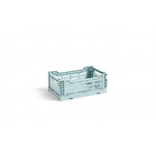 Folding crate, arctic blue - Mini