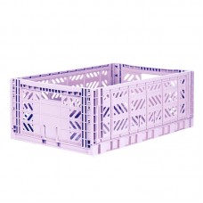 Folding crate, orchid - Maxi