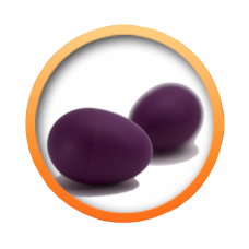 Rasle eggs - purple