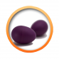 Rasle eggs - purple