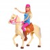 Barbie doll and horse
