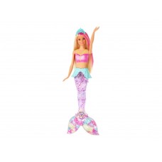 Barbie mermaid with moving tail and light