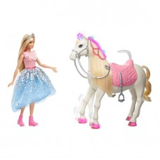 Barbie Princess Adventure doll and Prance and Shimmer horse