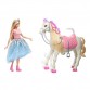 Barbie Princess Adventure doll and Prance and Shimmer horse