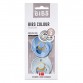 Bibs pacifiers, 2 pcs. -  sky blue / baby blue (size 2)