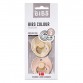 Bibs pacifiers, 2 pcs. - vanilla / blush (size 2)