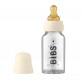Baby bottle, complete set - Ivory (110 ml)