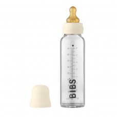 Baby bottle, complete set - Ivory (225 ml)