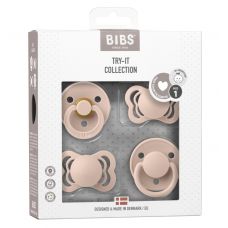 BIBS Try-it collection 4 pk. - Blush (Size 1)