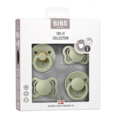 BIBS Try-it collection 4 pk. - Sage (Size 1)