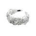 Bella Hairband, White with dots