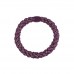 Hair elastic, glitter purple metalic (3 pcs.)