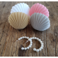 Pearl earrings (4 cm)