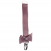 Pacifier holder - antique rose (bow)