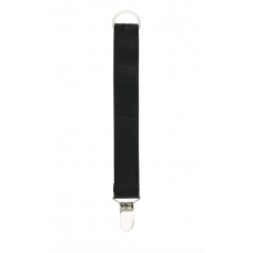 Pacifier holder - black (without bow)