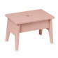 Stool, dusty rose