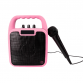 KidsParty Speaker and Microphone - Pink