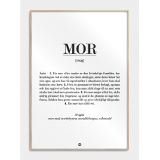 Mom definition poster, S (29,7x42, A3)