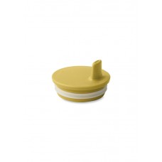 Drinking lid for melamine cups, mustard
