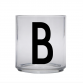 Design Letters drinking glass, tritan, B
