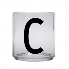 Design Letters drinking glass, tritan, C