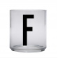 Design Letters drinking glass, tritan, F