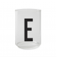 Design Letters glass, E