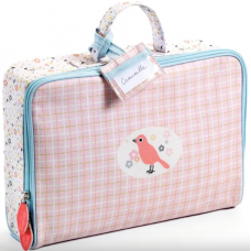 Djeco Pomea Suitcase for Doll Clothes