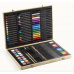 Djeco drawing and painting case with 88 parts