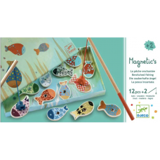Fishing game with magnets - Colored fish