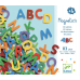 Wooden magnets - Letters (83 pieces)