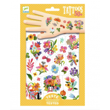 Tattoos, Flowers - Yellow