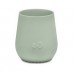 Starter cup in silicone - Dusty green