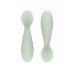 Silicone spoons - Dusty green