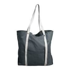 Tote bag, grey/blue