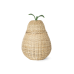 Pear braided storage, large